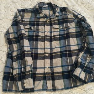 Gap kids flannel button down